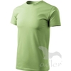 Tričko pánské Basic trávově zelená 2XL
