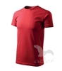 Tričko pánské Basic červená 2XL