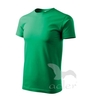 Tričko pánské Basic středně zelená 2XL