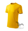 Duo tričko unisex žlutá 3XL