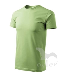 Tričko pánské Basic trávově zelená 4XL