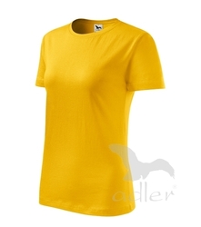 Tričko dámské Classic New žlutá 2XL