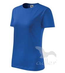 Tričko dámské Basic královská modrá 2XL