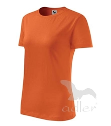 Tričko dámské Basic oranžová 2XL