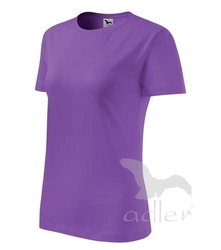 Tričko dámské Basic fialová 2XL