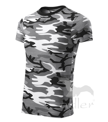 Tričko Camouflage camouflage gray 2XL