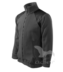 Unisex Fleece Jacket Hi-Q ocelově šedá 2XL