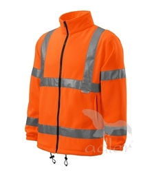 HV Fleece Jacket reflexní oranžová L