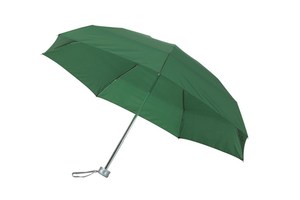Aluminium pocket umbrella "Shorty" with colour-matching PVC zip pouch shaped as a can, polyester-pongee canopy