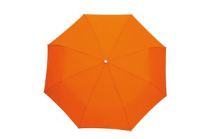 Pocket umbrella "Twist" with a carrying loop integrated in the handle, polyester - pongee canopy