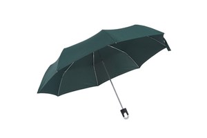 Pocket umbrella "Twist" with a carrying loop integrated in the handle, polyester - pongee canopy