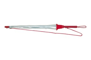 Transparent automatic umbrella "Panoramic" with a shoulder strap