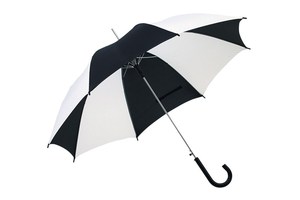 Automatic stick umbrella "Disco" with polyester canopy