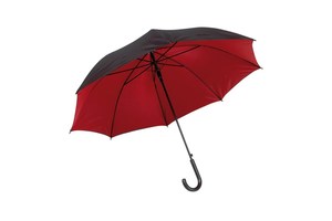 Automatic stick umbrella "Doubly" with metal shaft