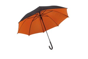 Automatic stick umbrella "Doubly" with metal shaft
