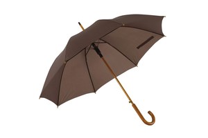 Automatic wooden stick umbrella "Tango" with polyester canopy