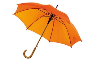 Automatic wooden stick umbrella "Boogie" with nylon canopy