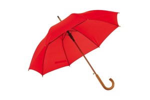 Automatic wooden stick umbrella "Boogie" with nylon canopy