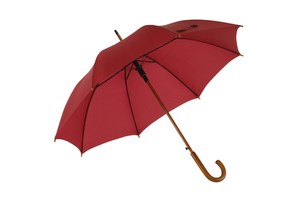 Automatic wooden stick umbrella "Boogie" with nylon canopy