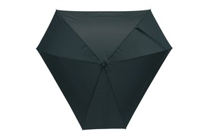 Fibreglass stick umbrella "Triangle" with fibreglass shaft and ribs