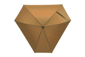 Fibreglass stick umbrella "Triangle" with fibreglass shaft and ribs