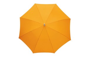 Stick umbrella "Ring" with integrated shoulder strap, polyester - pongee canopy
