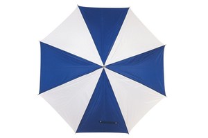 Golf umbrella "Rainy" with wooden handle and polyester canopy