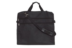 Suit bag "Smoking" with stable metal hanger and extra Velcro pocket