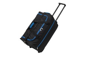 Trolley bag "Hansa" with spacious main zip pocket and easy running skater wheels
