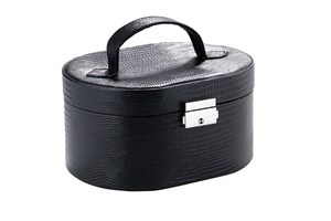 Jewellery case "Onyx" with three separate compartments