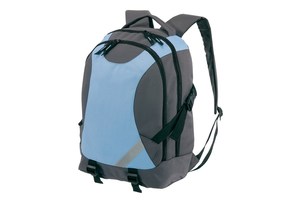 Backpack "Ocean" with reflector stripe