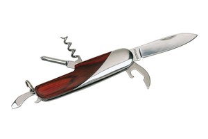 5 piece wooden pocket knife "Forest"