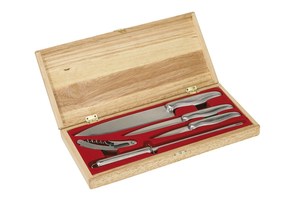 Knife set "Emsemble", 5 pieces in wooden box