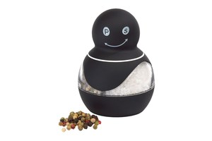Salt and pepper mill "Innovation" on the one side pepper comes out and on the other side salt.