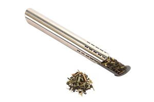 Tea rod "Great Pleasure" with a press mechanism for easy filling