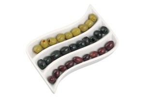 Ceramic olive dish "Adria"