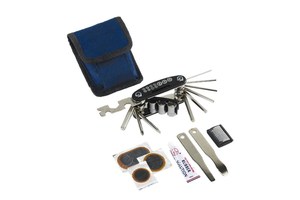 Bike repair set "On Tour" in nylon pouch