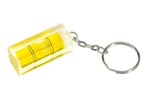 Spirit level "Themse" with key chain