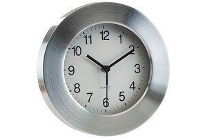 Aluminium wall clock "Venus"