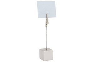 Memo clip holder "Cube"