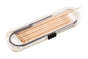Toothpick dispenser "Woodpecker" in a convenient box with a transparent lid
