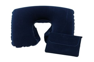 Inflatable travel pillow "Comfortable" with pouch