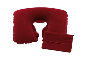 Inflatable travel pillow "Comfortable" with pouch