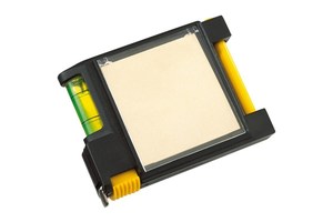 Tape measure "Noty", 2m, with yellow memo pad and pen