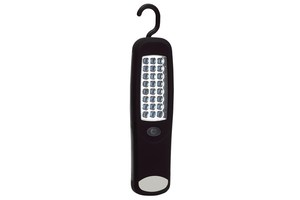 LED Work Lamp "Workflow": with 24 bright white LEDs