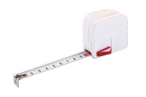 Measuring tape "Brother" with clip, automatic stopper, 3m