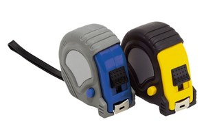 Tape measure"Employee", rubber-coated, automatic with stopper, 5m