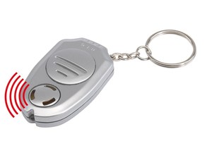 Key ring "Hook it" with red LED light and anti insects sound