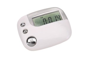 Pedometer "Run away" with LCD display