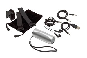 Bicycle loudspeaker "Soundrider": mono quality loudspeaker with FM-radio